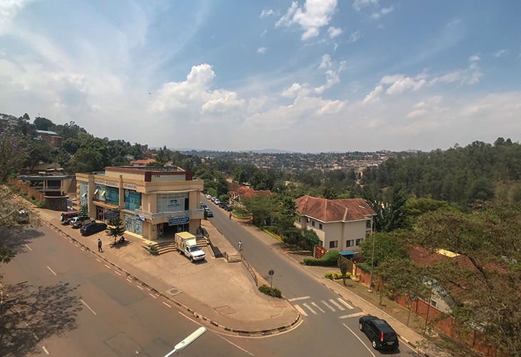 Living in Kiyovu, Kigali, Rwanda